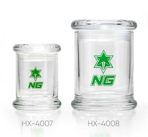 NG - Airtight Cylinder Glass Jar | Jupiter Grass