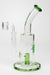 8" HAZE 2-in-1 shower head diffuser Bent Neck Dab Rig[HZ024] | Jupiter Grass