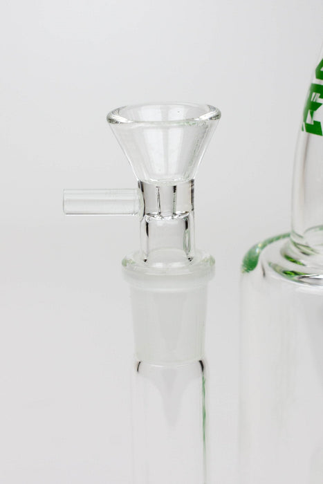 8" HAZE 2-in-1 shower head diffuser Bent Neck Dab Rig[HZ024] | Jupiter Grass