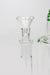 8" HAZE 2-in-1 shower head diffuser Bent Neck Dab Rig[HZ024] | Jupiter Grass