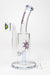 8" HAZE 2-in-1 shower head diffuser Bent Neck Dab Rig[HZ024] | Jupiter Grass