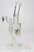 8" HAZE 2-in-1 shower head diffuser Bent Neck Dab Rig[HZ024] | Jupiter Grass