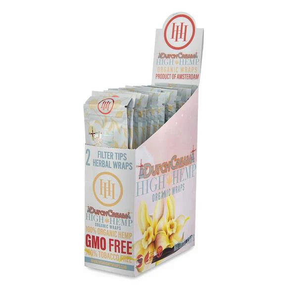 High Hemp | Organic Wraps Wraps – 2 Count (25 Packs / Box) | Jupiter Grass