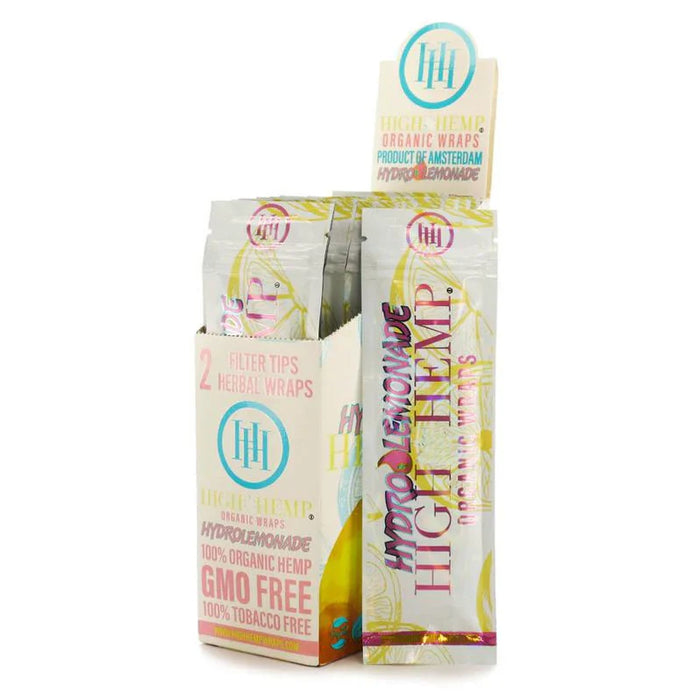 High Hemp | Organic Wraps Wraps – 2 Count (25 Packs / Box) | Jupiter Grass