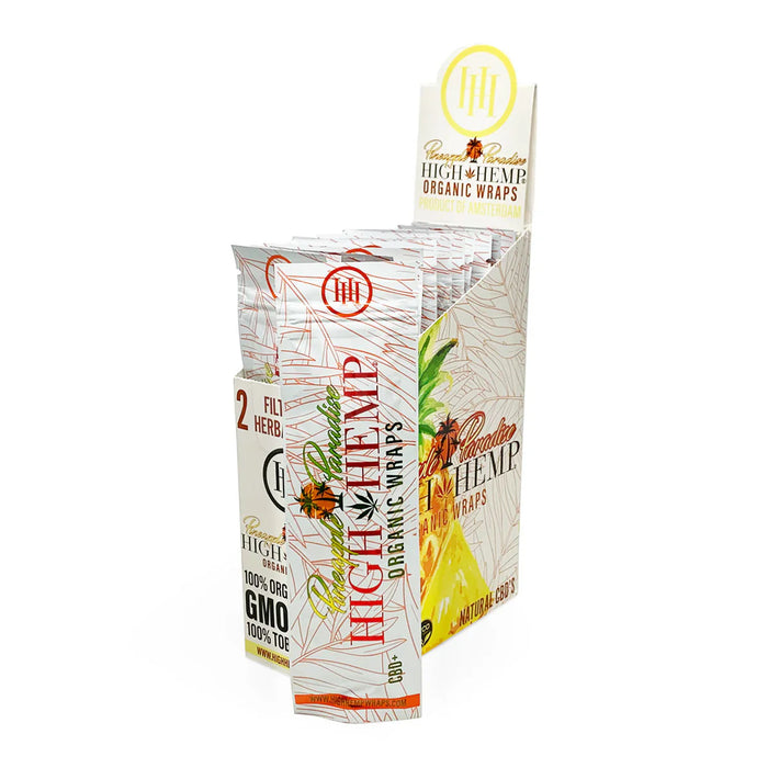 High Hemp | Organic Wraps Wraps – 2 Count (25 Packs / Box) | Jupiter Grass