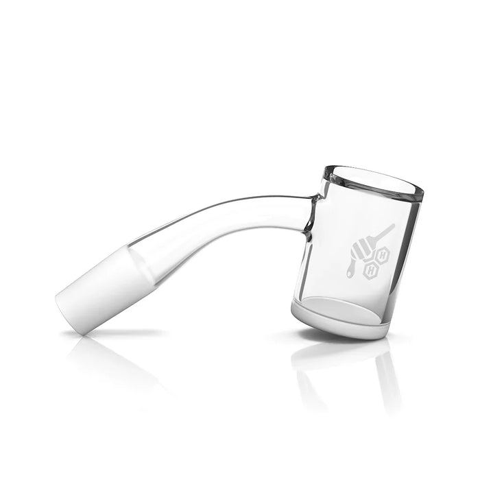 Honeybee Herb - HONEY & MILK BEVEL QUARTZ BANGER - 45° DEGREE | YL | Jupiter Grass