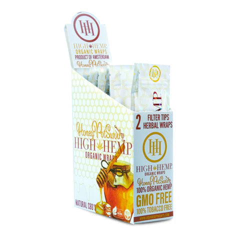 High Hemp | Organic Wraps Wraps – 2 Count (25 Packs / Box) | Jupiter Grass