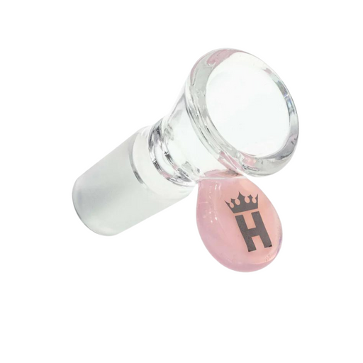 Hoss Glass | 14mm Cone Bowl with Coloured Tab [YX12C] | Jupiter Grass