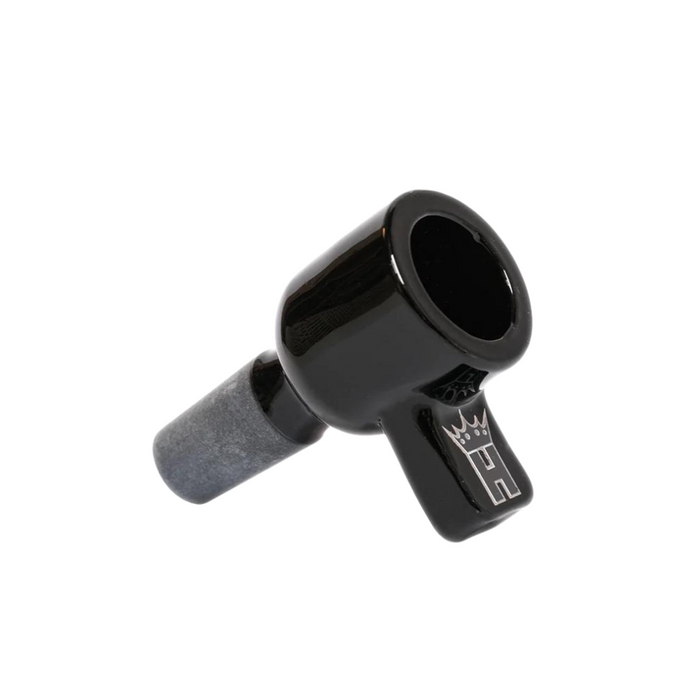 Hoss Glass | 14mm Full Colour Screen Bowl with Square Handle [YX21AC] | Jupiter Grass