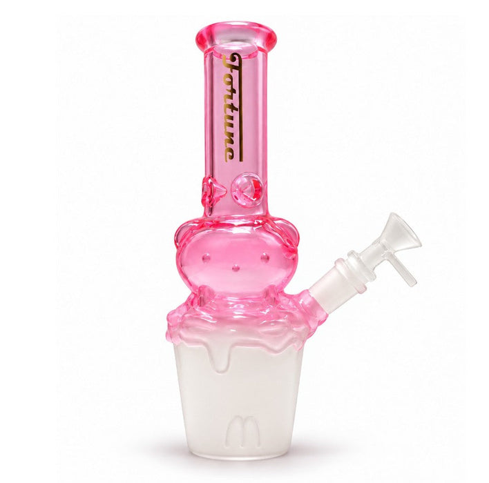 Fortune | 10" Character Cup Glass Water Pipe