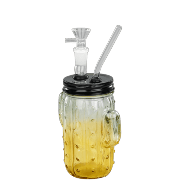 TOPPUFF® | 5" Cactus Glass Bong Surface Plating Colors [JTOP01.1004]