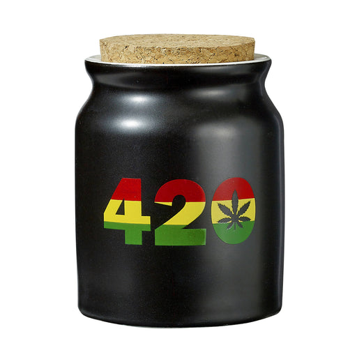 420 rasta color stash jar | Jupiter Grass