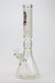 16" KUSH / 7mm / curved tube glass water bong | Jupiter Grass