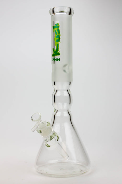 16" KUSH / 7mm / curved tube glass water bong | Jupiter Grass