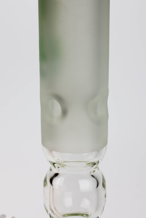 16" KUSH / 7mm / curved tube glass water bong | Jupiter Grass