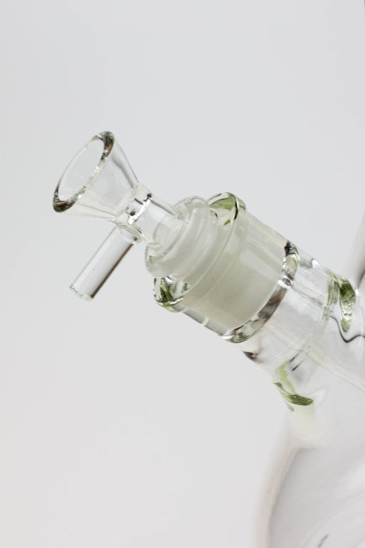 16" KUSH / 7mm / curved tube glass water bong | Jupiter Grass