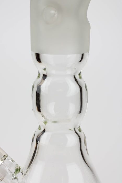 16" KUSH / 7mm / curved tube glass water bong | Jupiter Grass