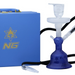 NG-13 inch Sandblasted Hookah Set [TD-2] | Jupiter Grass