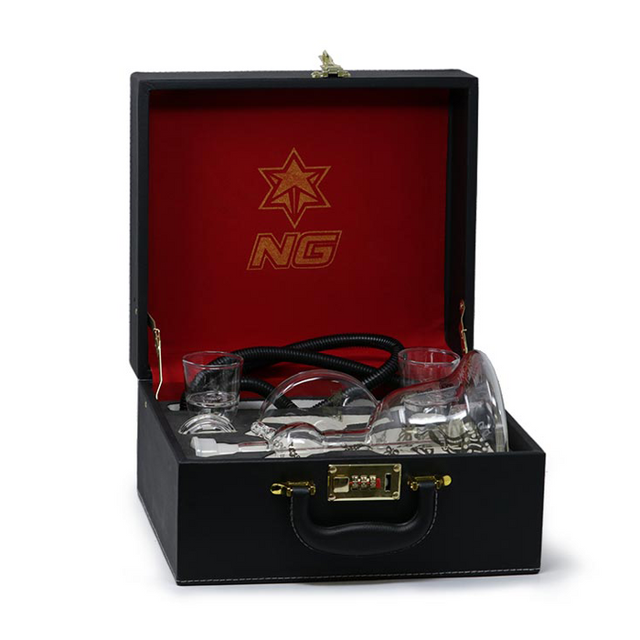 NG-15 inch Clear Hookah Set [TD-11] kit | Jupiter Grass