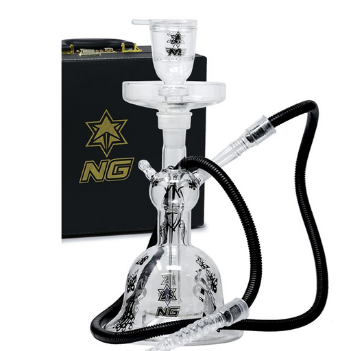 NG-15 inch Clear Hookah Set [TD-11] kit | Jupiter Grass