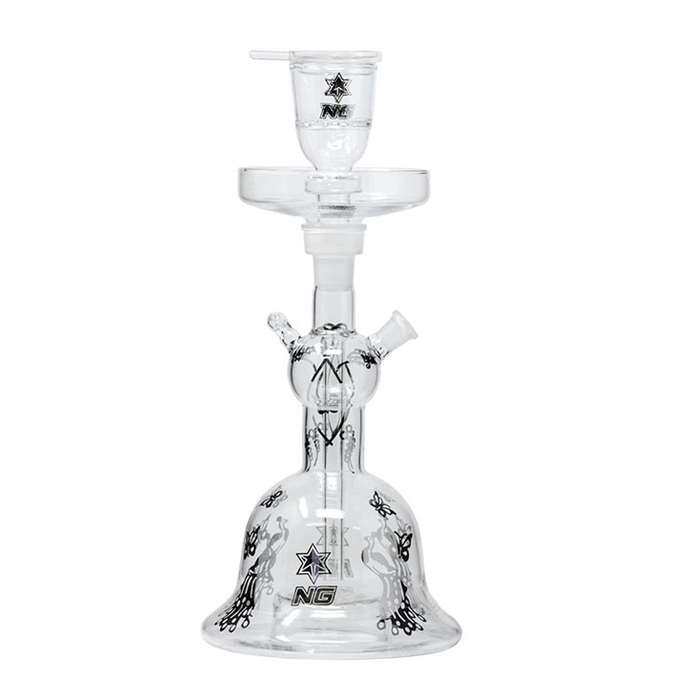 NG-15 inch Clear Hookah Set [TD-11] kit | Jupiter Grass