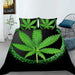 Mr Johnny Green | Digital Printed 3Pcs Queen Size Duvet Cover | Jupiter Grass