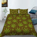 Mr Johnny Green | Digital Printed 3Pcs Queen Size Duvet Cover | Jupiter Grass
