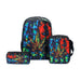 Mr Johnny Green | 3Pcs School Bag Set | Jupiter Grass