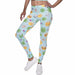 Mr Johnny Green | Digital printed Yoga Ladies Leggings | Jupiter Grass