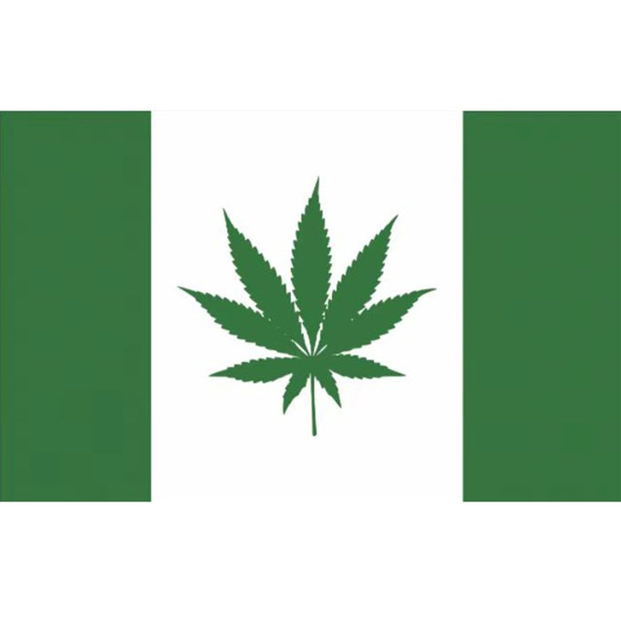 Digital Printed Marijuana Flag | Jupiter Grass
