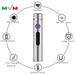 Portable Electronic Lighter USB Arc pipe Lighter with LED Button and Battery Indicator [MLT233] | Jupiter Grass
