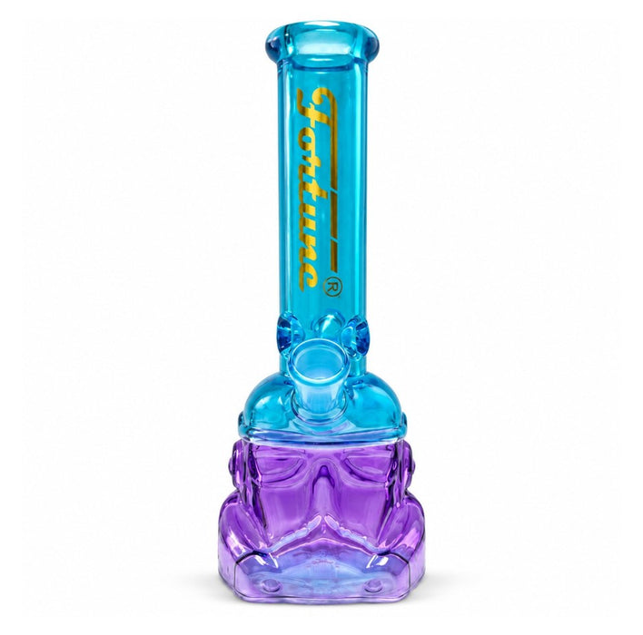 Fortune | 10" Novelty Helmet Glass Water Pipe