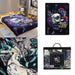 Digital Printed Single layer 1 ply Licensed Fleece Blanket [Combo-A] | Jupiter Grass