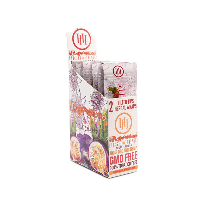 High Hemp | Organic Wraps Wraps – 2 Count (25 Packs / Box) | Jupiter Grass
