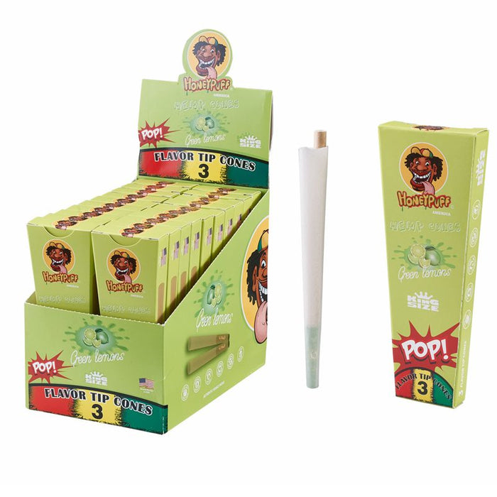 HoneyPuff | Pre-Rolled Flavored Cones – King Size (20 Packs/Display) [P1175] | Jupiter Grass