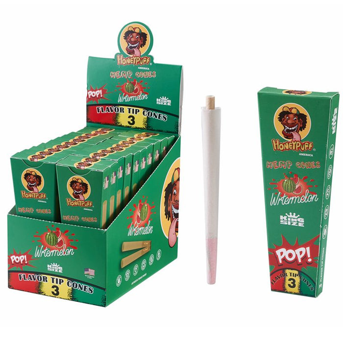 HoneyPuff | Pre-Rolled Flavored Cones – King Size (20 Packs/Display) [P1175] | Jupiter Grass