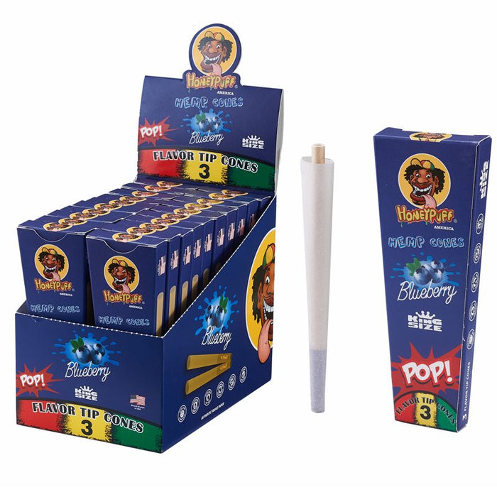 HoneyPuff | Pre-Rolled Flavored Cones – King Size (20 Packs/Display) [P1175] | Jupiter Grass