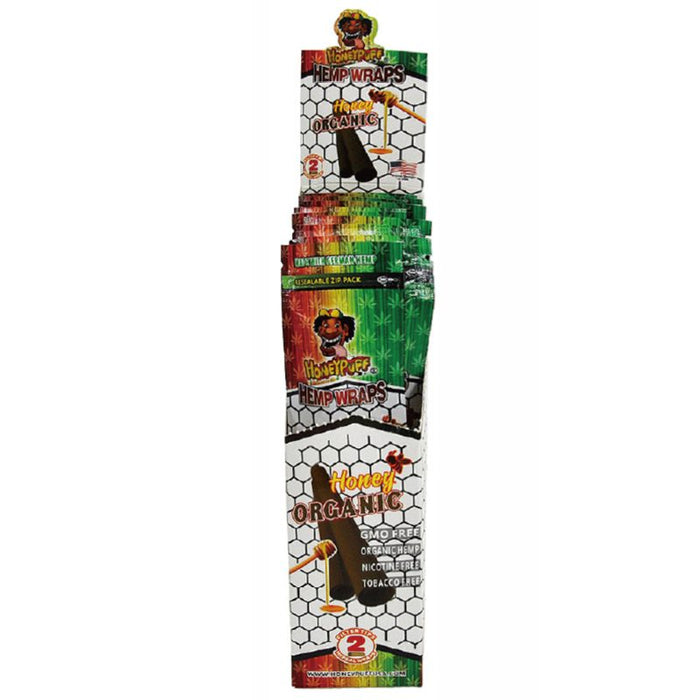 Honey Puff | Flavored Hemp Wrap-12 packs/display  [P809x] | Jupiter Grass