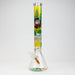 17.5" Rasta Man / 7 mm / classic beaker glass bong | Jupiter Grass