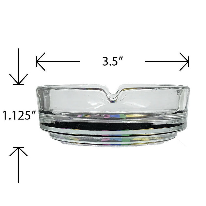 ASHTRAY AND STASH JAR SET - RAINBOW LEAF DESIGN | Jupiter Grass