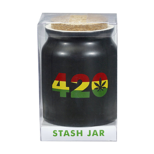 420 rasta color stash jar | Jupiter Grass