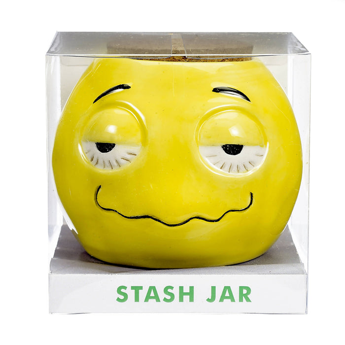 STONED EMOJI STASH JAR | Jupiter Grass