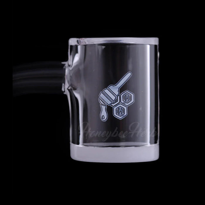 Honeybee Herb - HONEY & MILK BEVEL QUARTZ BANGER - 45° DEGREE | YL | Jupiter Grass