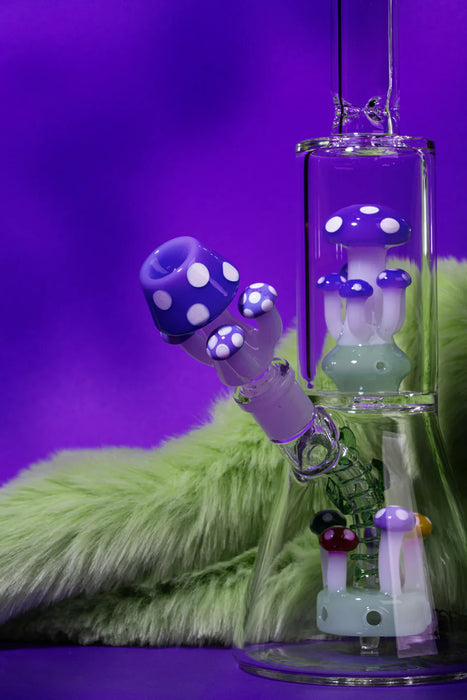 Red Eye Glass® | 14mm Amanita Pull-Out [194R] | Jupiter Grass