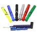 5.2" Discreet Hi Liter Marker Shape Aluminum Smoking Pipe [RT-16] | Jupiter Grass