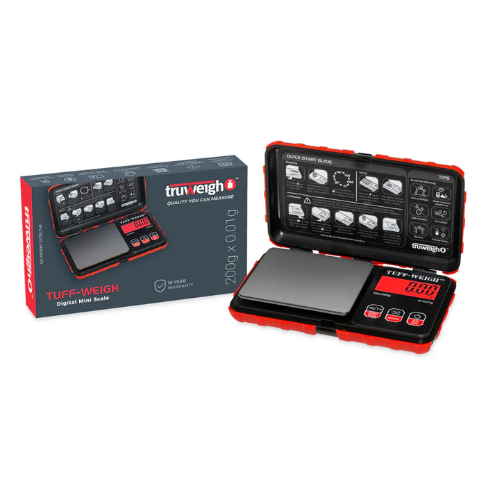 Truweigh | Tuff-Weigh Digital Mini Scale - 200g x 0.01g | Jupiter Grass