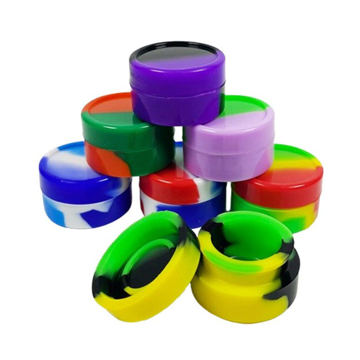 Silicone Wax Container-10 pcs/Bags | Jupiter Grass