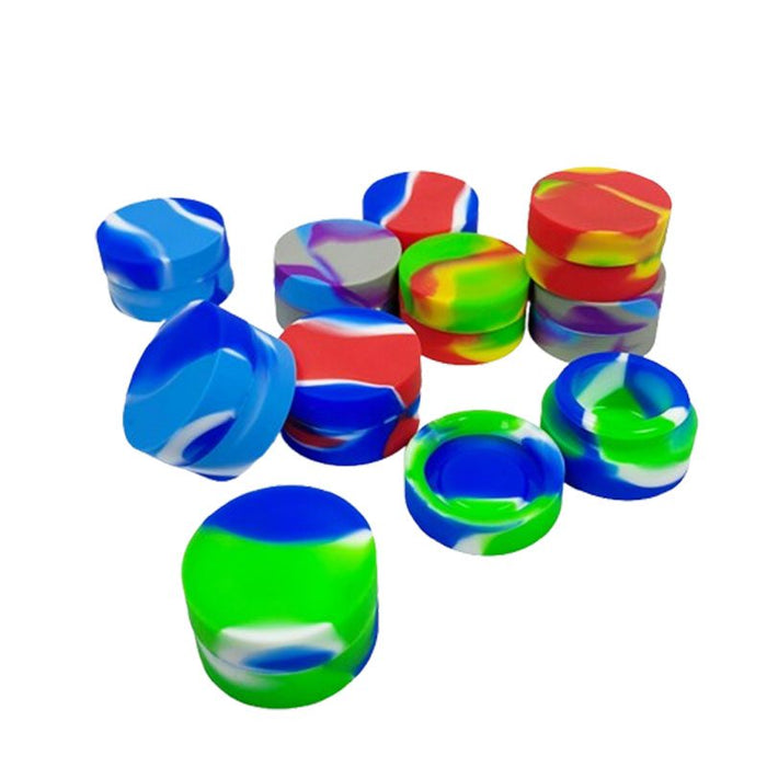 Silicone Wax Container-10 pcs/Bags | Jupiter Grass