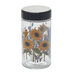 180ml Glass Storage Jar with Sticker Design – Compact & Stylish [SMKZ-145] | Jupiter Grass