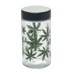 180ml Glass Storage Jar with Sticker Design – Compact & Stylish [SMKZ-145] | Jupiter Grass